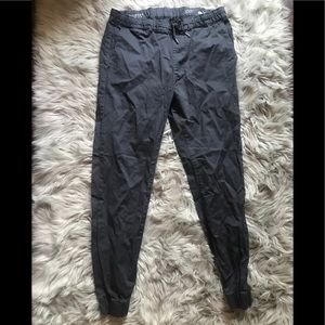 Charcoal grey joggers from Pacsun